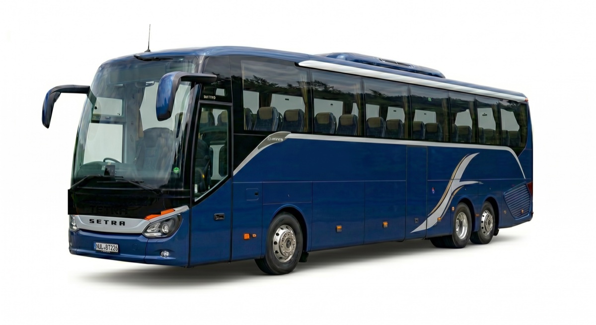 55-passenger coach bus